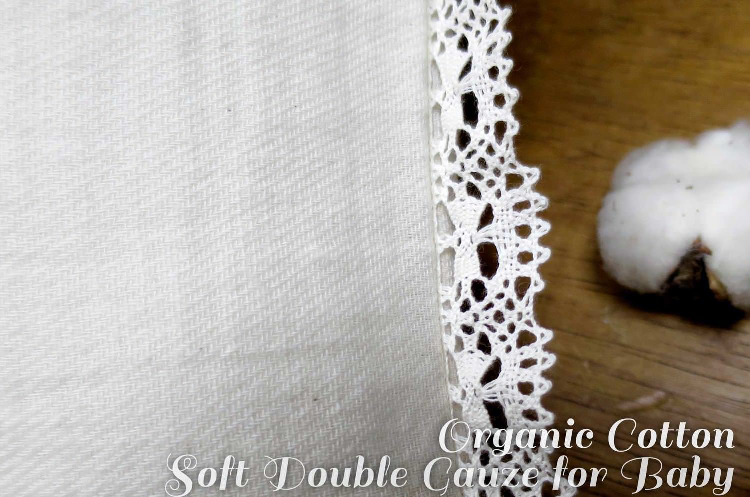 The Organic Cotton ダブルガーゼオーガニックコットンクッション ベビーサイズ 30×30cm 中材付 - HOUSE OF JAPAN Shop