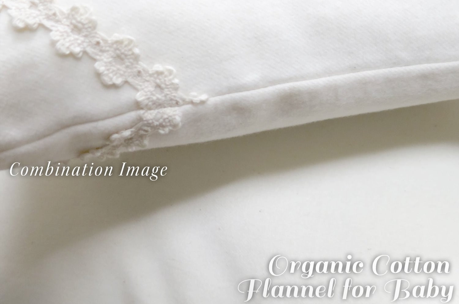 The Organic Cotton フランネルオーガニックコットンクッション ベビーサイズ 30×30cm 中材付 - HOUSE OF JAPAN Shop