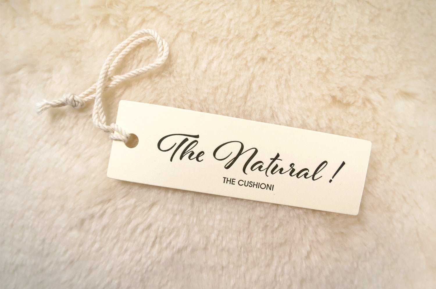 The Organic Cotton ホワイトベア オーガニックコットンファークッションカバー 45×45cm - HOUSE OF JAPAN Shop