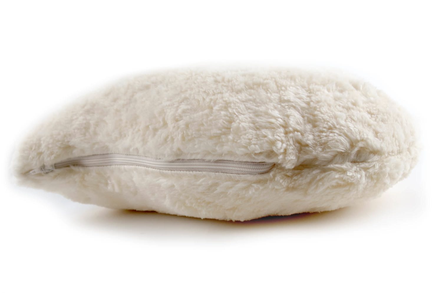 The Organic Heart オーガニックコットンファーハートクッション 30×30cm 中材付 - HOUSE OF JAPAN Shop