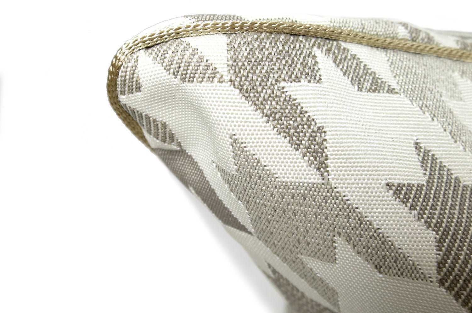 The Outdoor&Indoor fabric 千鳥格子クッションカバー グレージュ 45×45cm - HOUSE OF JAPAN Shop