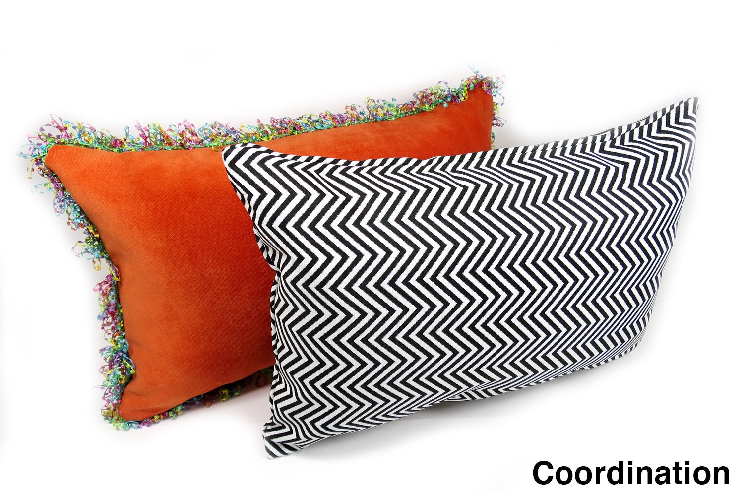 The Outdoor&Indoor fabric ZigZag クッション 45×30cm 中材付 - HOUSE OF JAPAN Shop