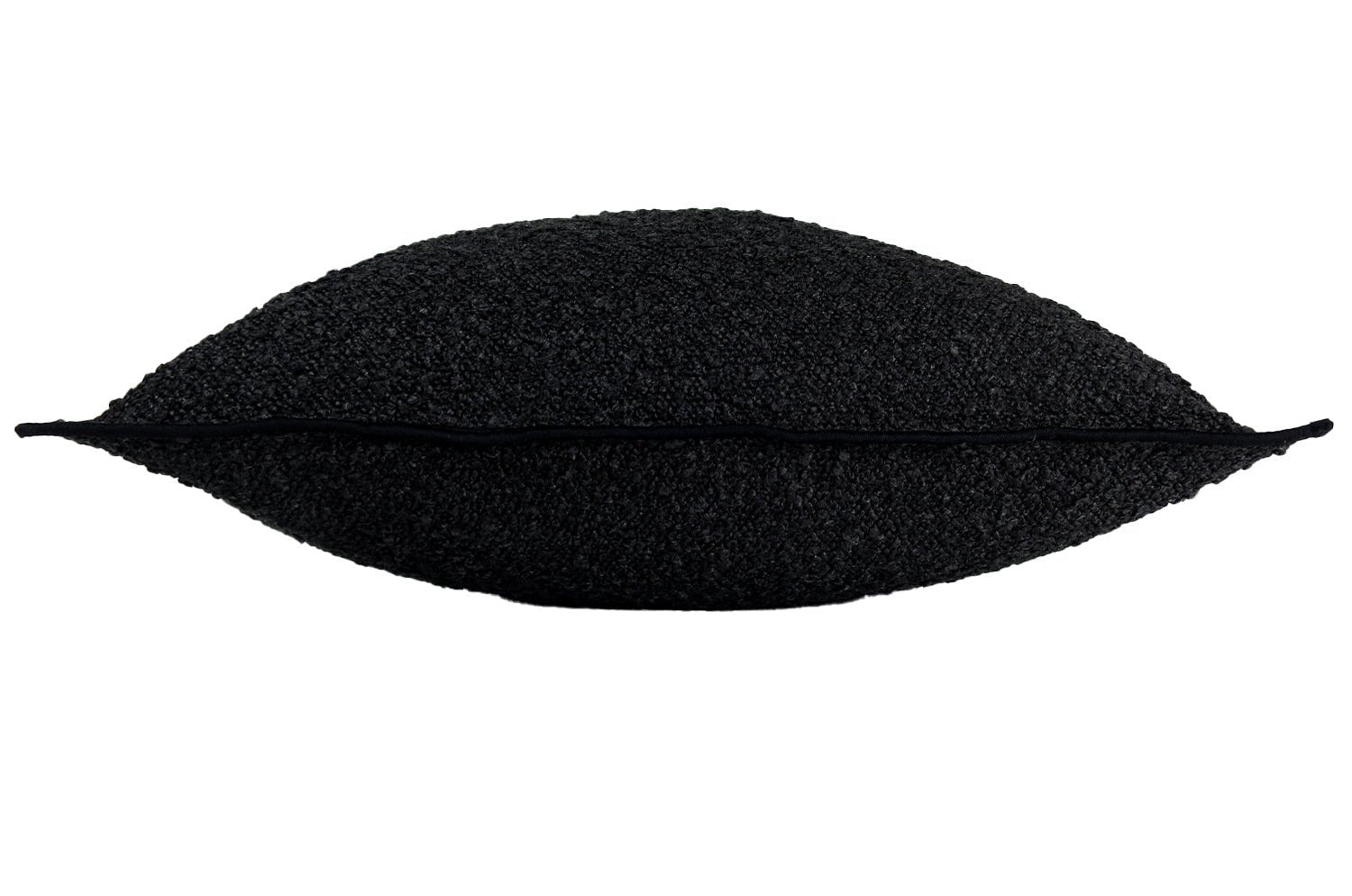 The Ovis オービス ブークレ フレーム クッションカバー (チャコール) 45×45cm - HOUSE OF JAPAN Shop