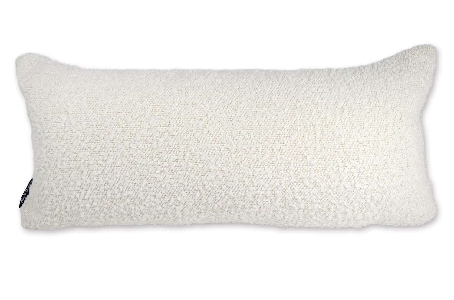 The Ovis Boucle オービスブークレ フリンジクッション (アイボリー) 60×28cm 中材付 - HOUSE OF JAPAN Shop