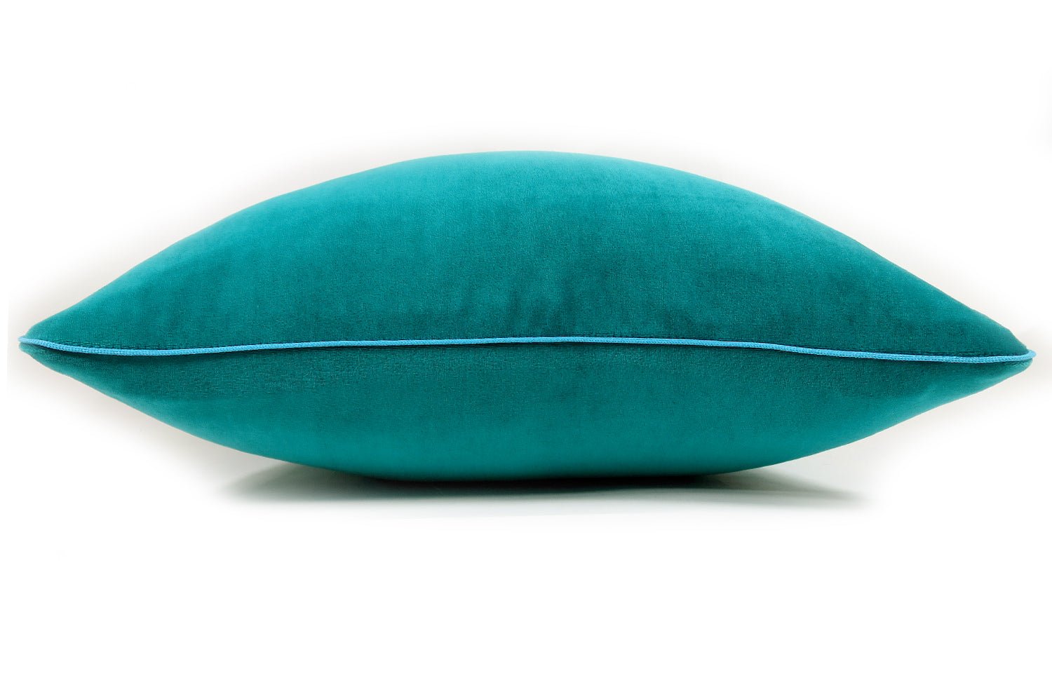 The Peacock Blue Velour コットンベロアクッションカバー ピーコックブルー 45×45cm - HOUSE OF JAPAN Shop