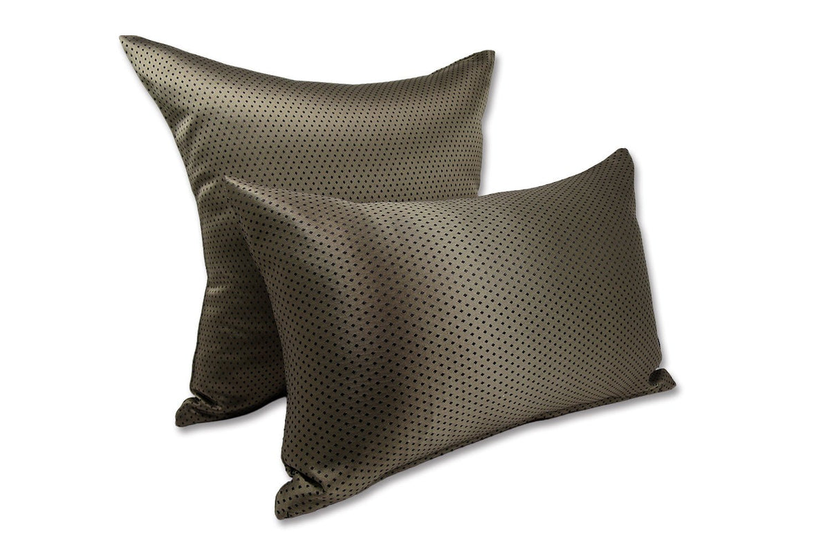 The Pearl Dot パールドット クッション Pewter(ピューター) 45×30cm 中材付 - HOUSE OF JAPAN Shop