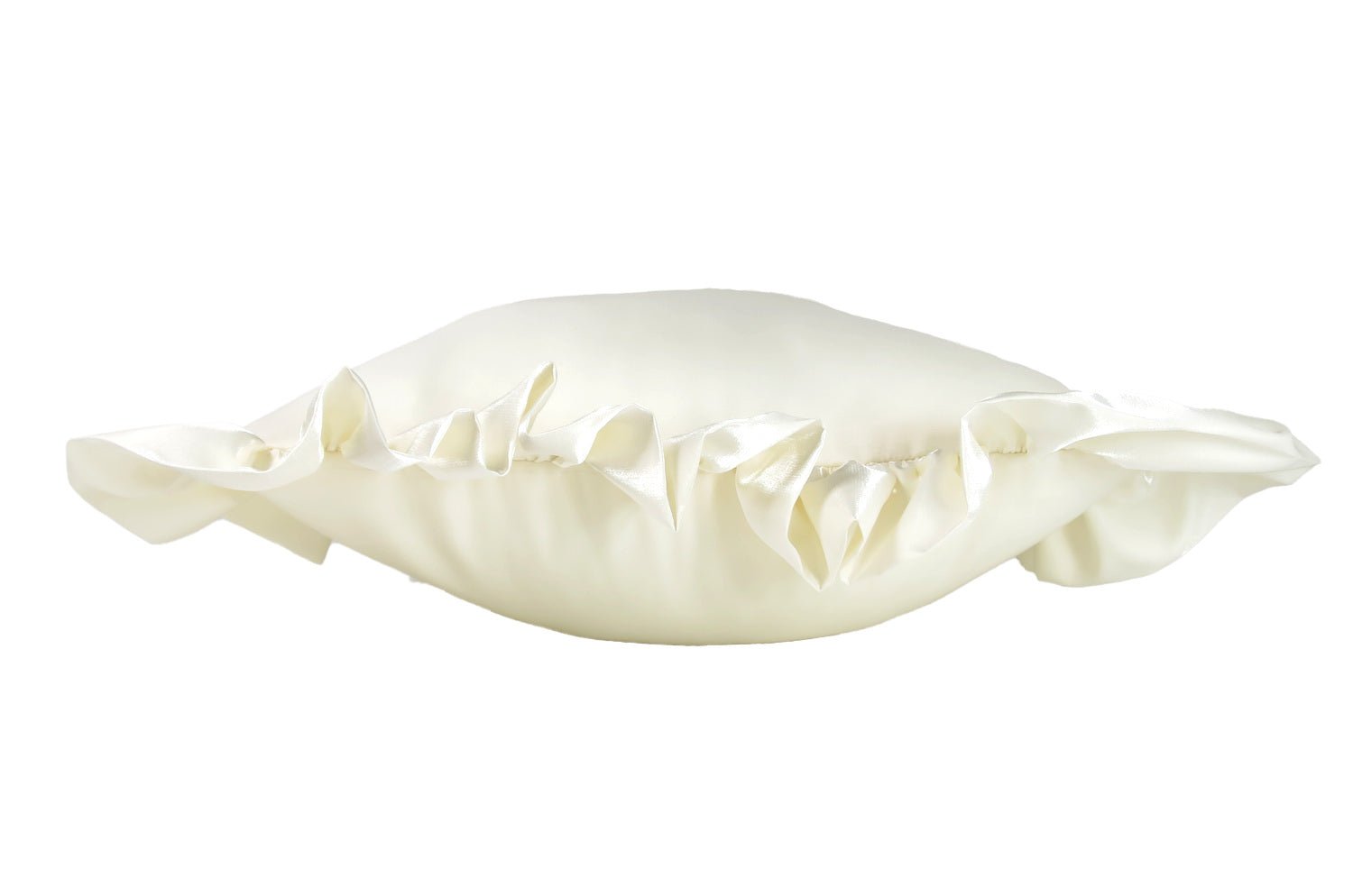 The Pearl Satin パールサテン パフフリルクッションカバー 45×45cm (57cm) - HOUSE OF JAPAN Shop