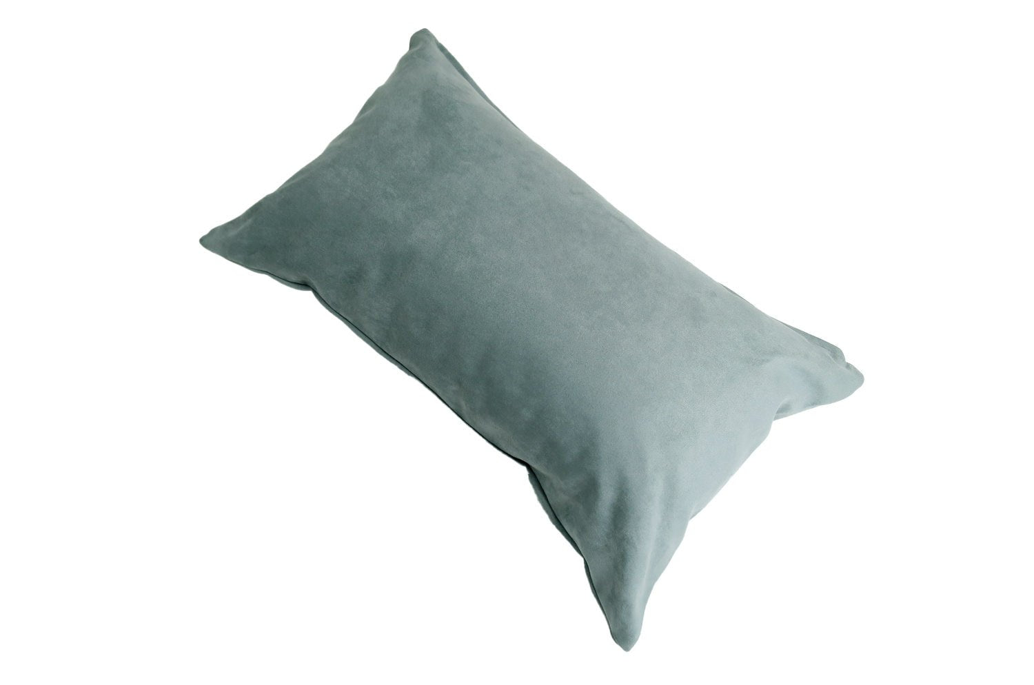 The Pet Luxe Suede ペットと暮らす 洗える高級スエード調クッション(ブルーグレー) 50×30cm 中材付 - HOUSE OF JAPAN Shop