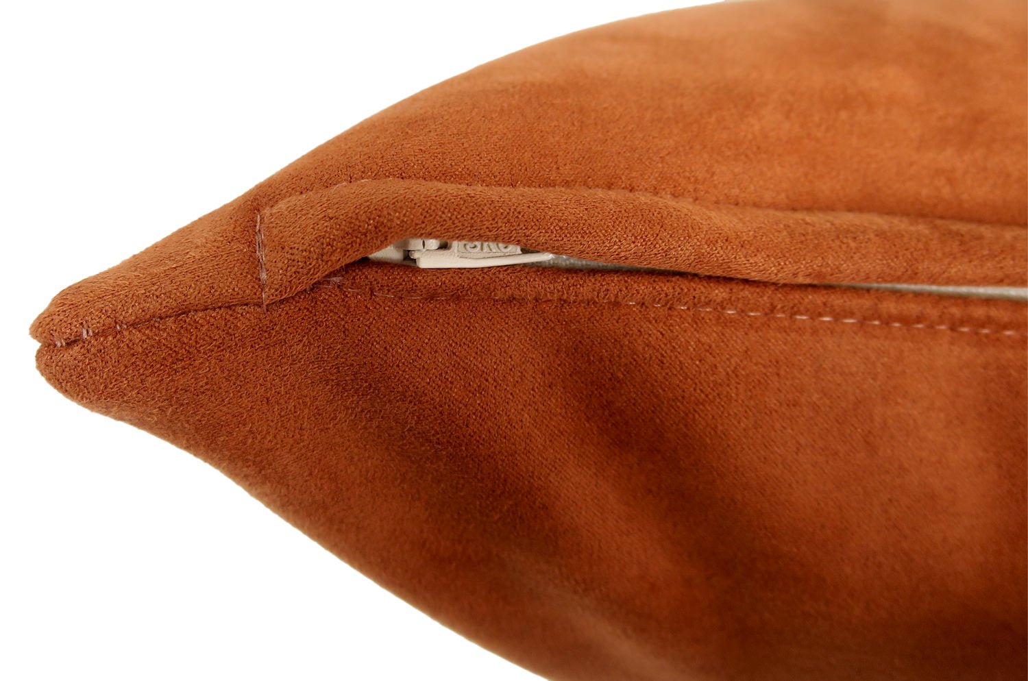 The Pet Luxe Suede ペットと暮らす 洗える高級スエード調クッション(ブラウン) 50×30cm 中材付 - HOUSE OF JAPAN Shop