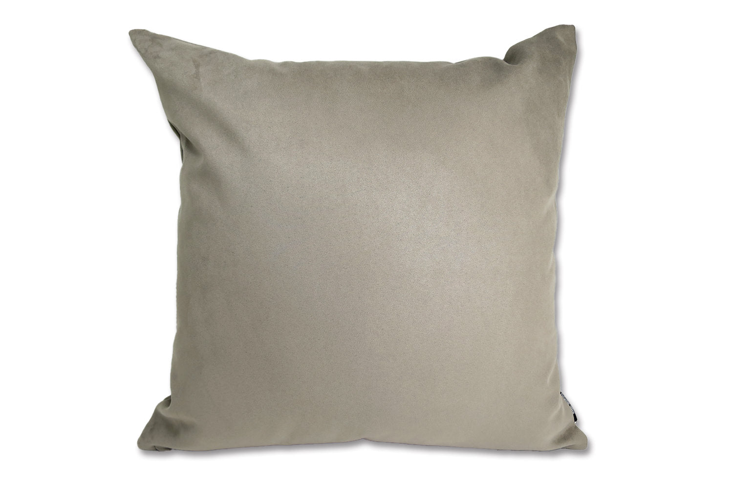 The Pet Luxe Suede ペットと暮らす 洗える高級スエード調クッションカバー(ライトグレー) 50×50cm - HOUSE OF JAPAN Shop