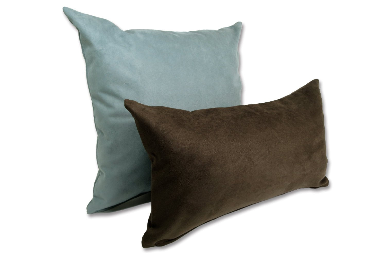 The Pet Luxe Suede ペットと暮らす 洗える高級スエード調クッションカバー(ブルーグレー) 50×50cm - HOUSE OF JAPAN Shop