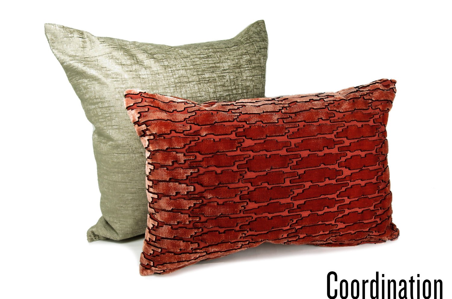 THE Pierre Frey ピエールフレイ カットベルベット クッション lecco 45×30cm 中材付 - HOUSE OF JAPAN Shop