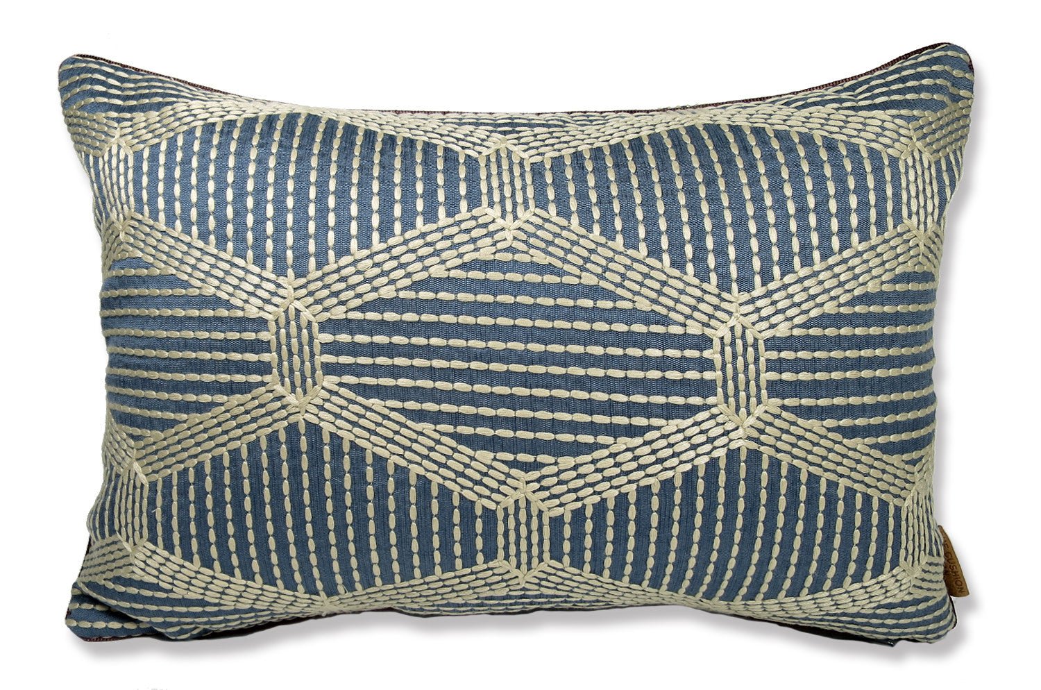 The PierreFrey Orfeo ピエールフレイ オルフェオ 刺繍シルク混 クッション 50×33cm 中材付 - HOUSE OF JAPAN Shop