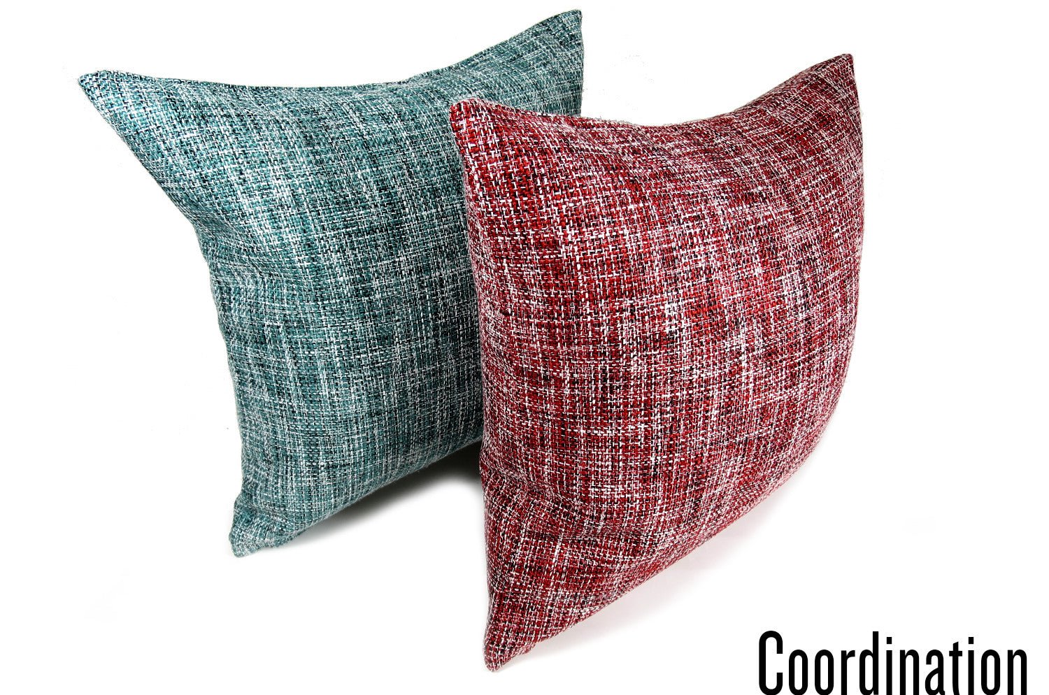The Platony ミックスツイードクッションカバー Chili Pepper 40×40cm - HOUSE OF JAPAN Shop