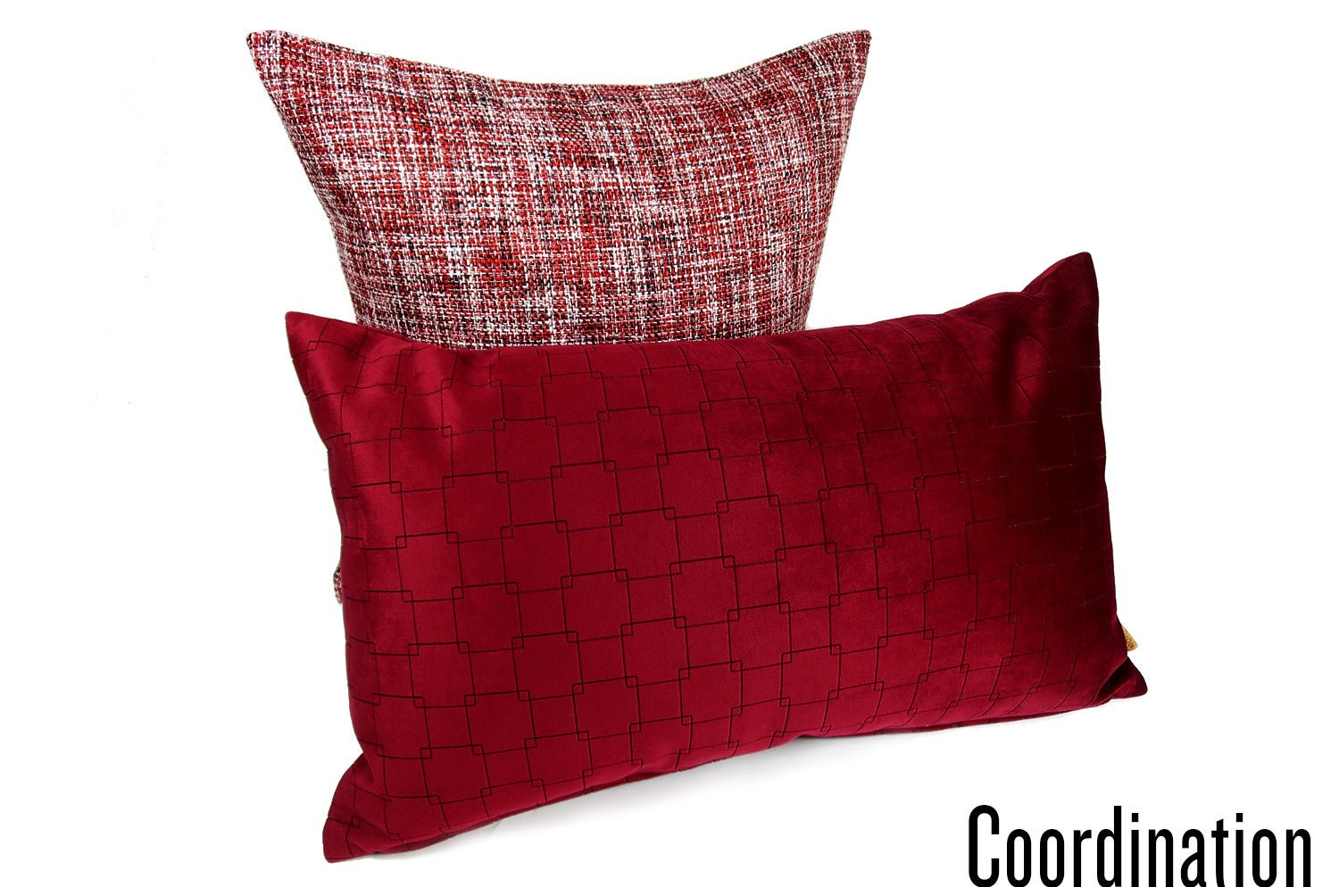 The Platony ミックスツイードクッションカバー Chili Pepper 40×40cm - HOUSE OF JAPAN Shop