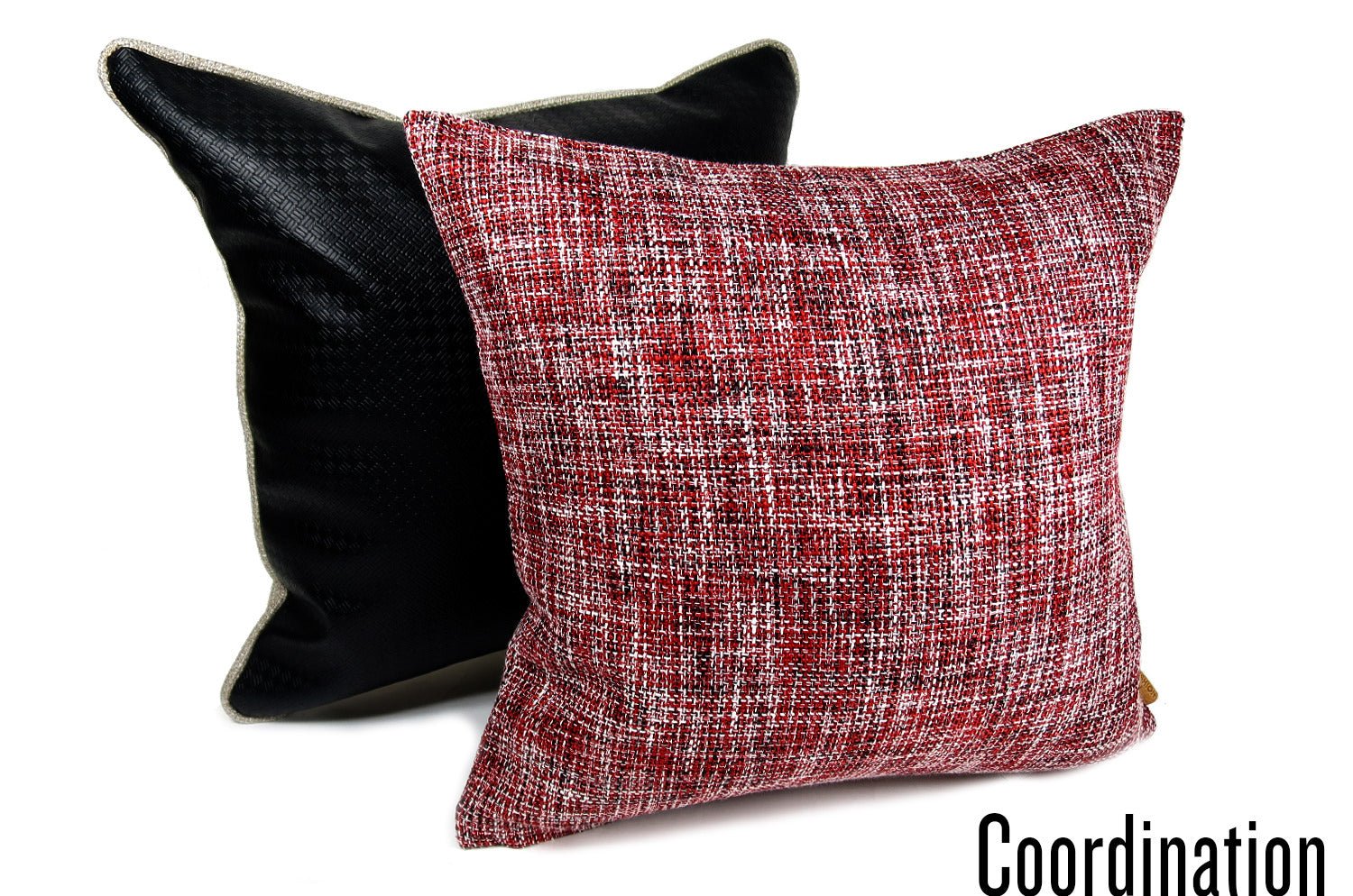The Platony ミックスツイードクッションカバー Chili Pepper 40×40cm - HOUSE OF JAPAN Shop