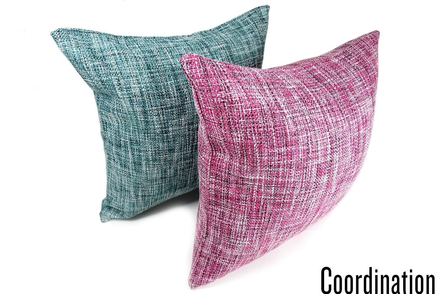 The Platony ミックスツイードクッションカバー Hot Pink 40×40cm - HOUSE OF JAPAN Shop