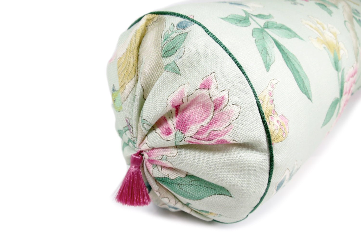 The Porcelain Garden by Sanderson サンダーソン ポーセリンガーデン ボルスタークッション 50×19cmΦ - HOUSE OF JAPAN Shop