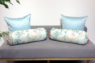 The Porcelain Garden by Sanderson サンダーソン ポーセリンガーデン ボルスタークッション 50×19cmΦ - HOUSE OF JAPAN Shop