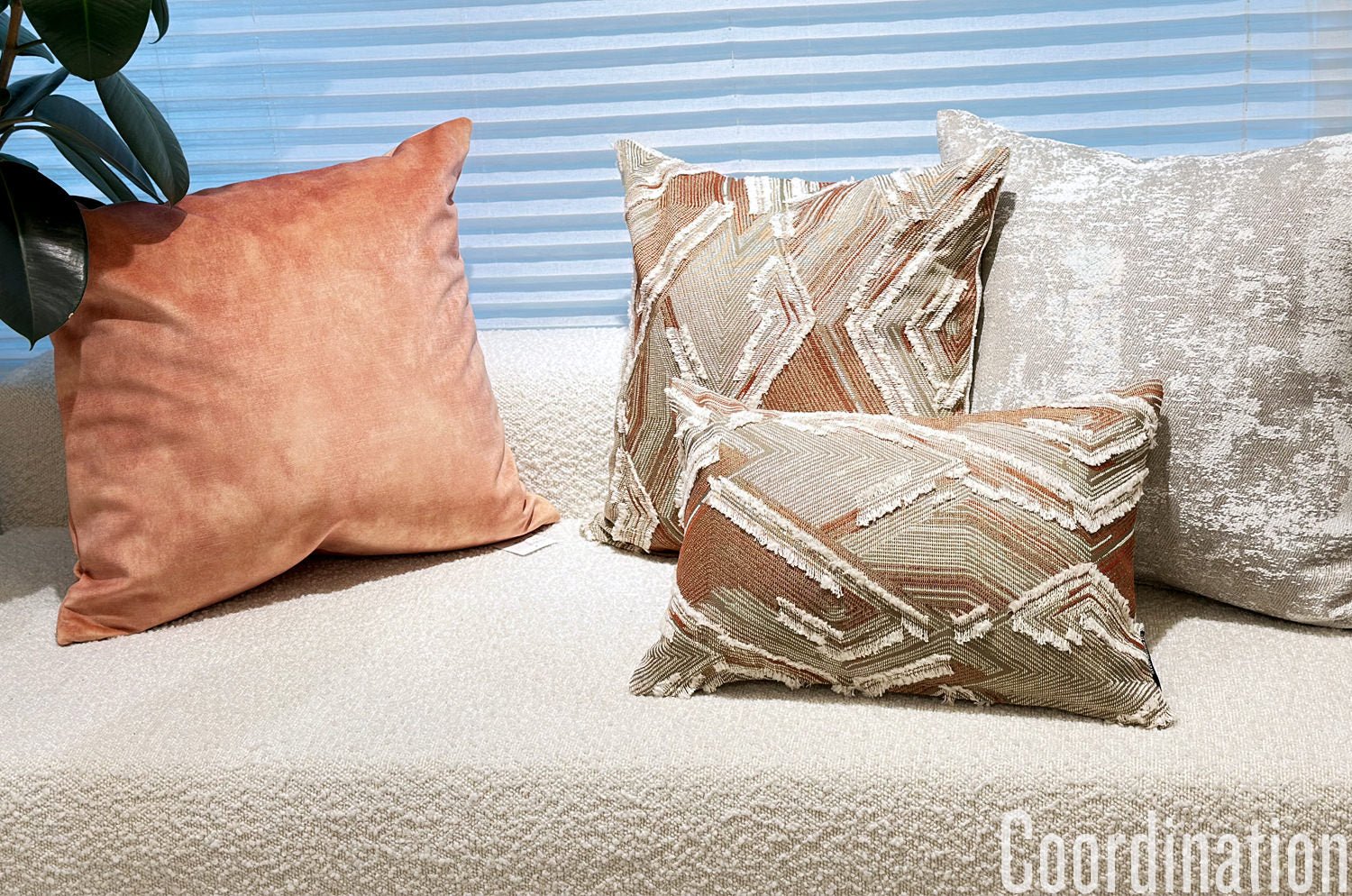 The PrintedVelvet プリントベルベット クッションカバー (Blossom) 50×50cm - HOUSE OF JAPAN Shop