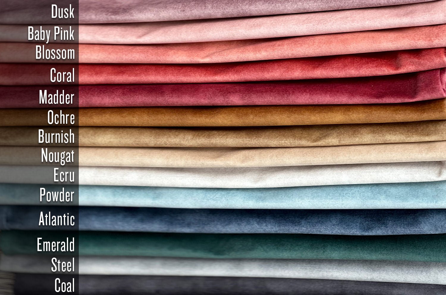 The PrintedVelvet プリントベルベット クッションカバー (Coral) 50×50cm - HOUSE OF JAPAN Shop