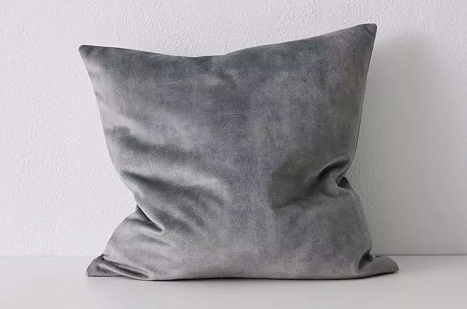 The PrintedVelvet プリントベルベット クッションカバー (Steel) 50×50cm - HOUSE OF JAPAN Shop