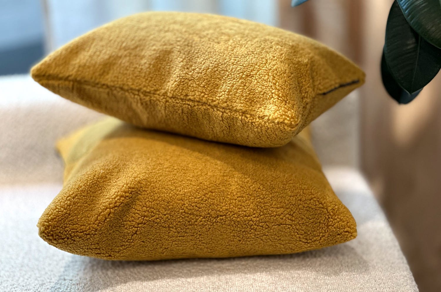 The Puff パフ クッション (ハニー)45×30cm 中材付 - HOUSE OF JAPAN Shop