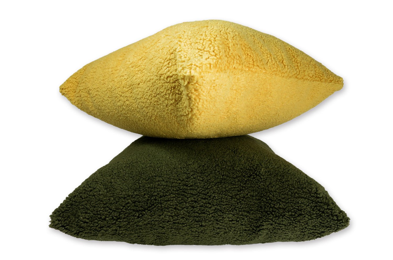 The Puff パフ クッションカバー (オリーブ) 45×45cm - HOUSE OF JAPAN Shop