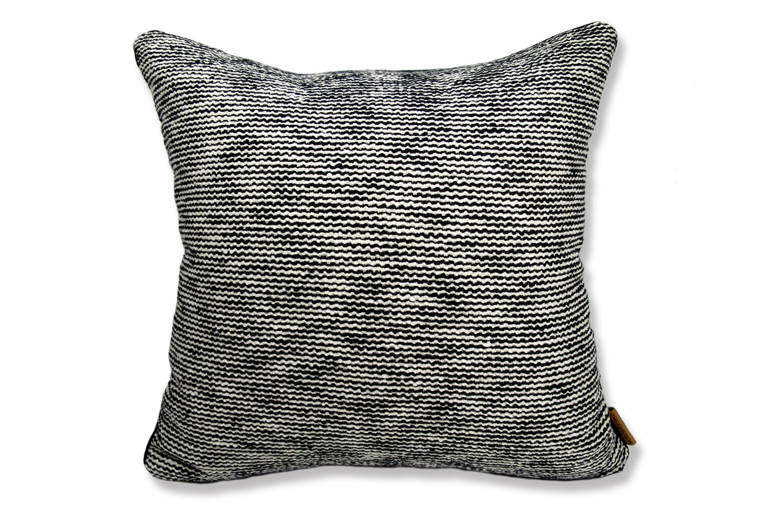 The RAGUSA アルマーニカーザ ラグーザ クッションカバー(ブラックアイボリー) 45×45cm - HOUSE OF JAPAN Shop