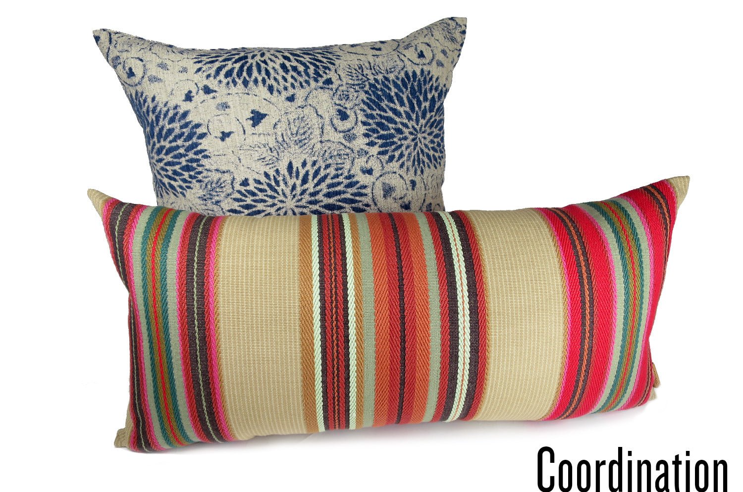 The RALPH LAUREN Encinitas ラルフローレン クッション「エンシニータスストライプ」 65×31cm 中材付 - HOUSE OF JAPAN Shop