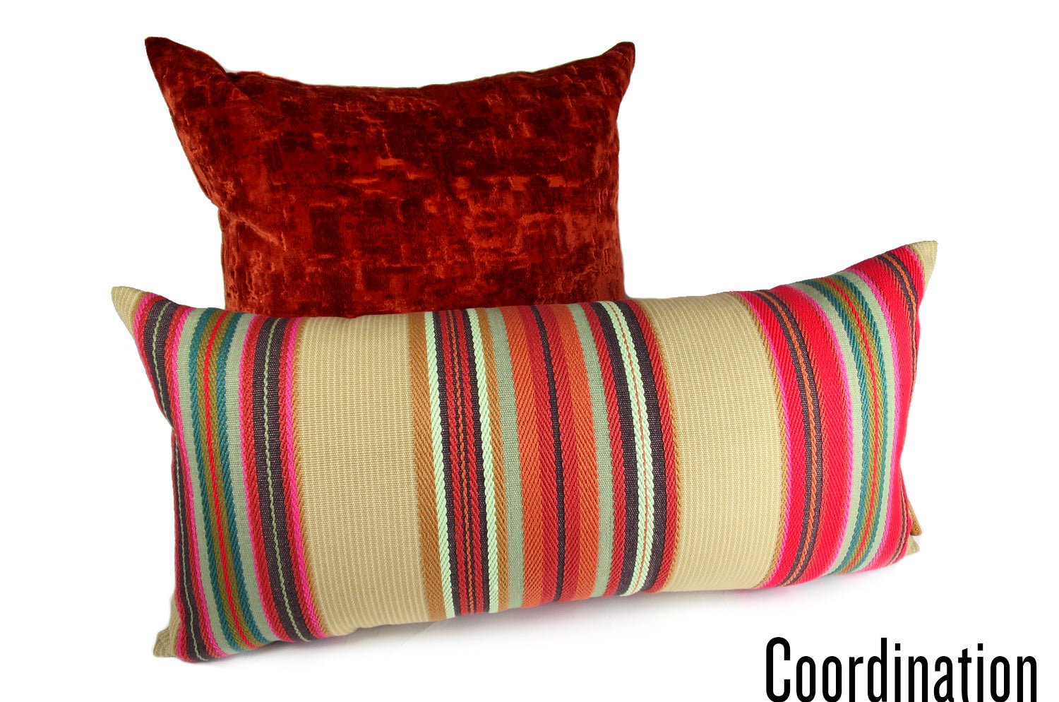 The RALPH LAUREN Encinitas ラルフローレン クッション「エンシニータスストライプ」 65×31cm 中材付 - HOUSE OF JAPAN Shop