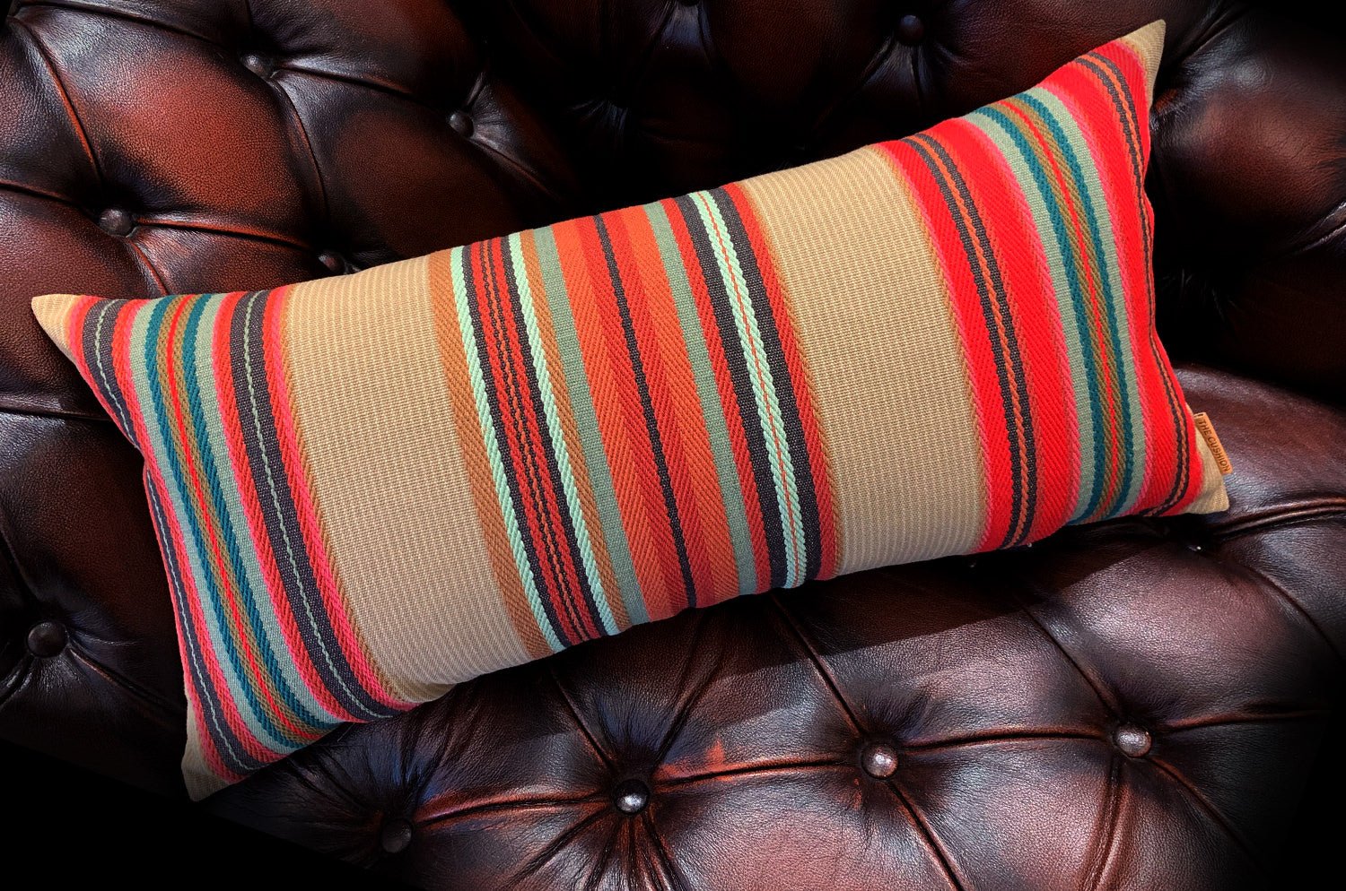 The RALPH LAUREN Encinitas ラルフローレン クッション「エンシニータスストライプ」 65×31cm 中材付 - HOUSE OF JAPAN Shop