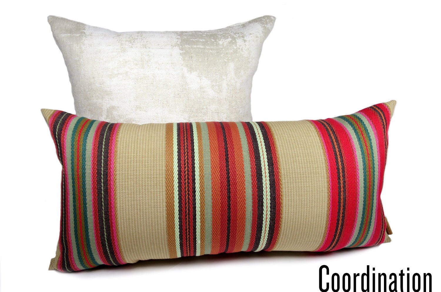 The RALPH LAUREN Encinitas ラルフローレン クッション「エンシニータスストライプ」 65×31cm 中材付 - HOUSE OF JAPAN Shop