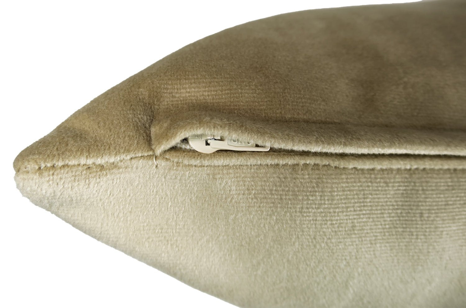 The Rebecca レベッカ なめらか起毛スエード クッション (biscuit beige) 45×30cm 中材付 - HOUSE OF JAPAN Shop