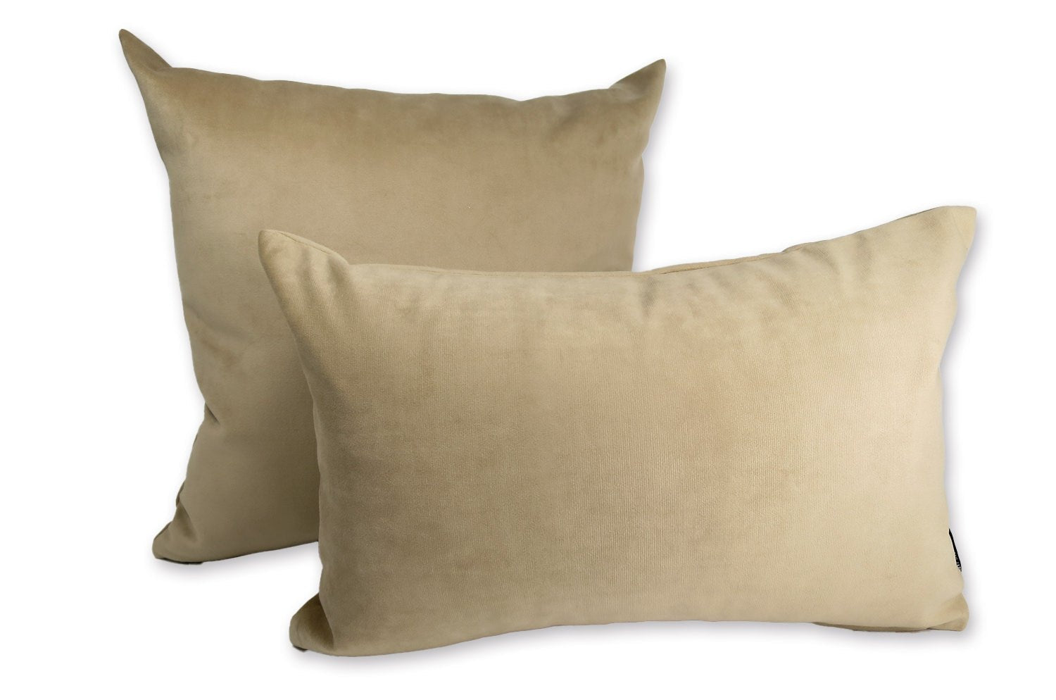 The Rebecca レベッカ なめらか起毛スエード クッション (biscuit beige) 45×30cm 中材付 - HOUSE OF JAPAN Shop