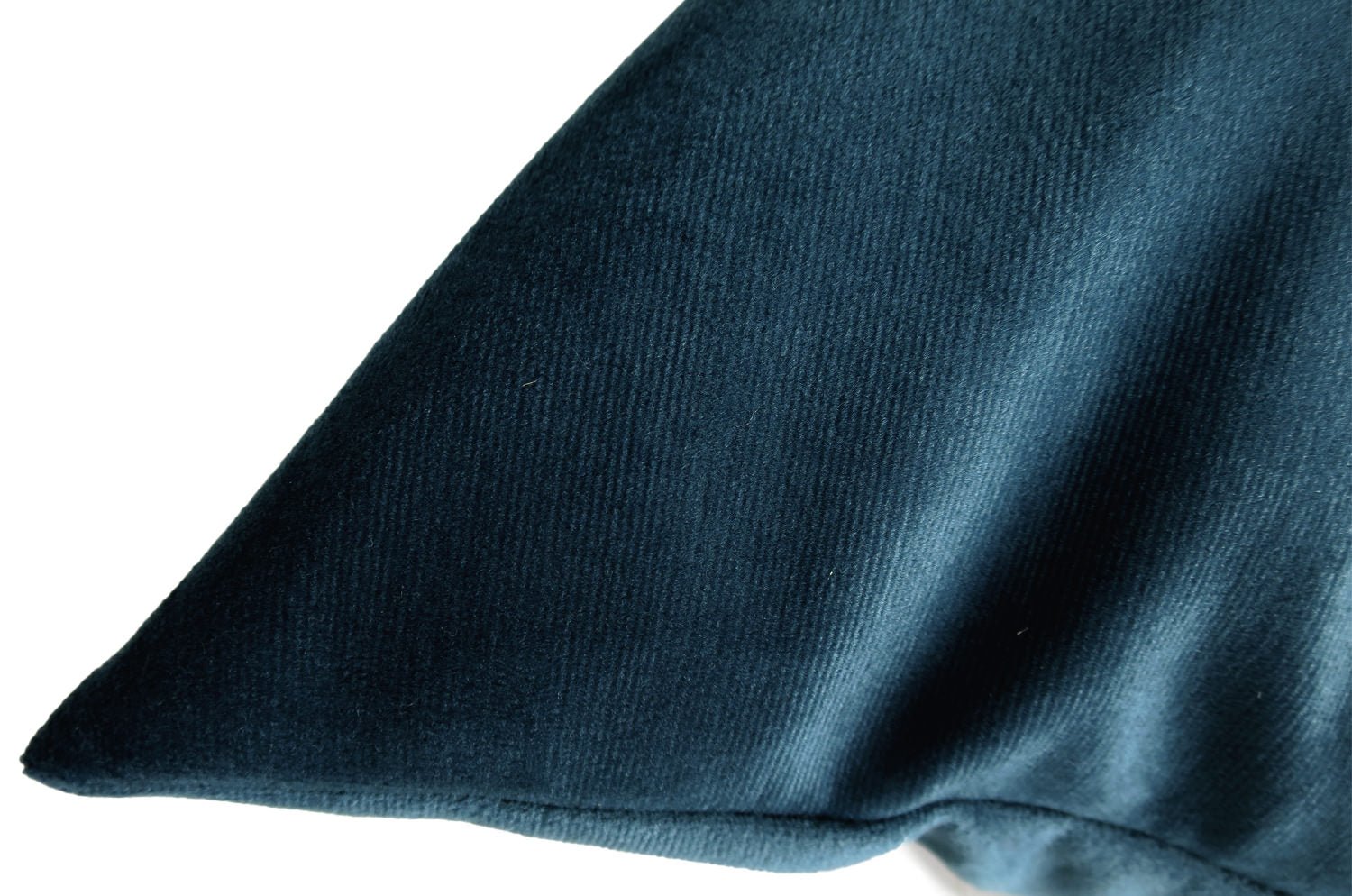 The Rebecca レベッカ なめらか起毛スエード クッション (denim) 45×30cm 中材付 - HOUSE OF JAPAN Shop