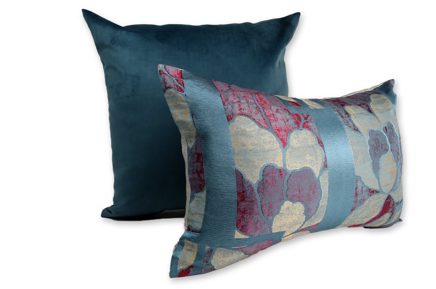 The Rebecca レベッカ なめらか起毛スエード クッションカバー (denim) 45×45cm - HOUSE OF JAPAN Shop