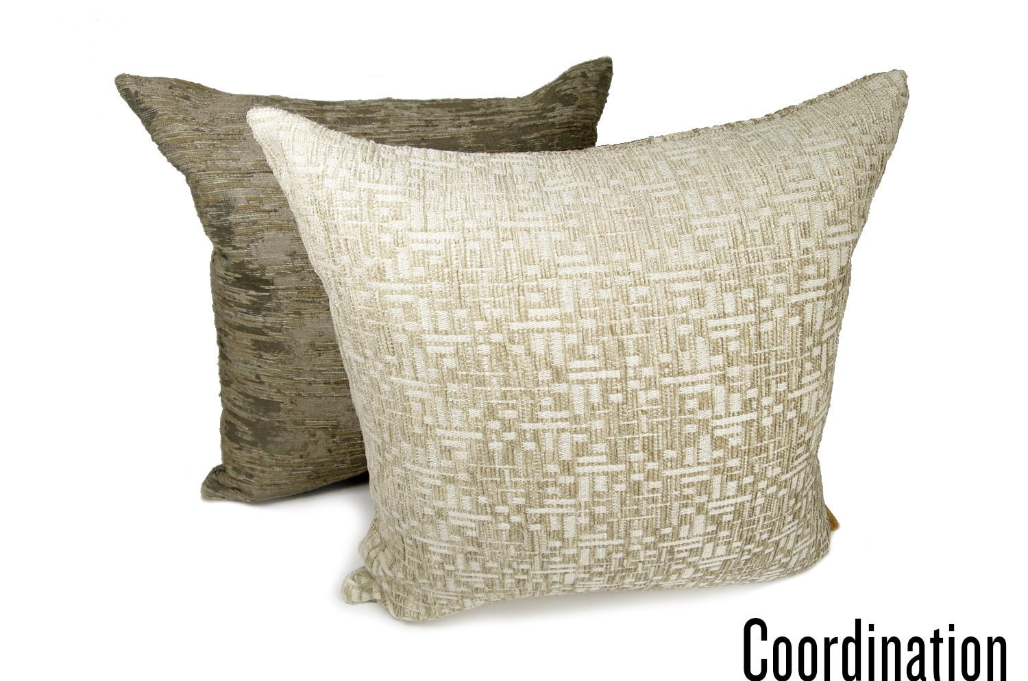 The REIMS アルマーニカーザ ランス ジャカードベルベットクッションカバー(パール) 45×45cm - HOUSE OF JAPAN Shop