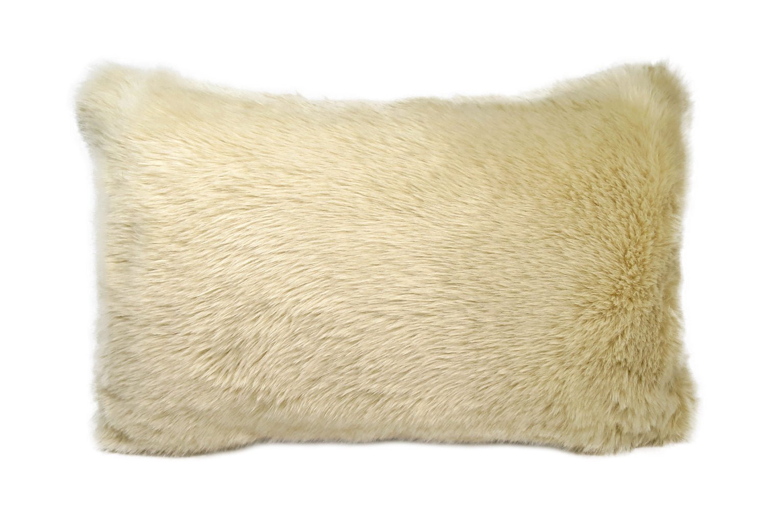 The Rex 至極の手触りエコファー レッキス クッション (ミルクティー ) 45×30cm 中材付 - HOUSE OF JAPAN Shop