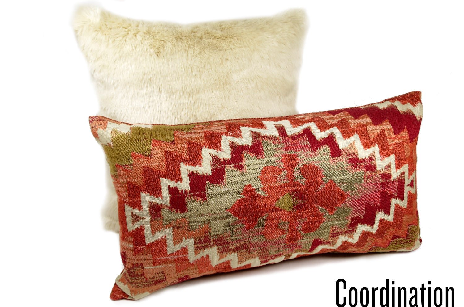 The Rex 至極の手触りエコファー レッキス クッションカバー (ミルクティー) 45×45cm - HOUSE OF JAPAN Shop