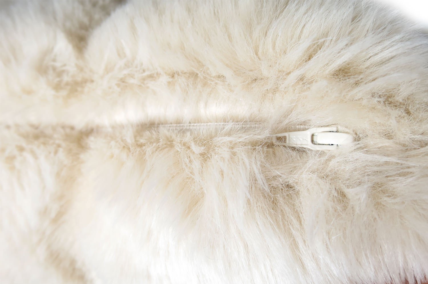 The Rex 至極の手触りエコファー Rex ミルクティー クッションカバー 50×50cm - HOUSE OF JAPAN Shop