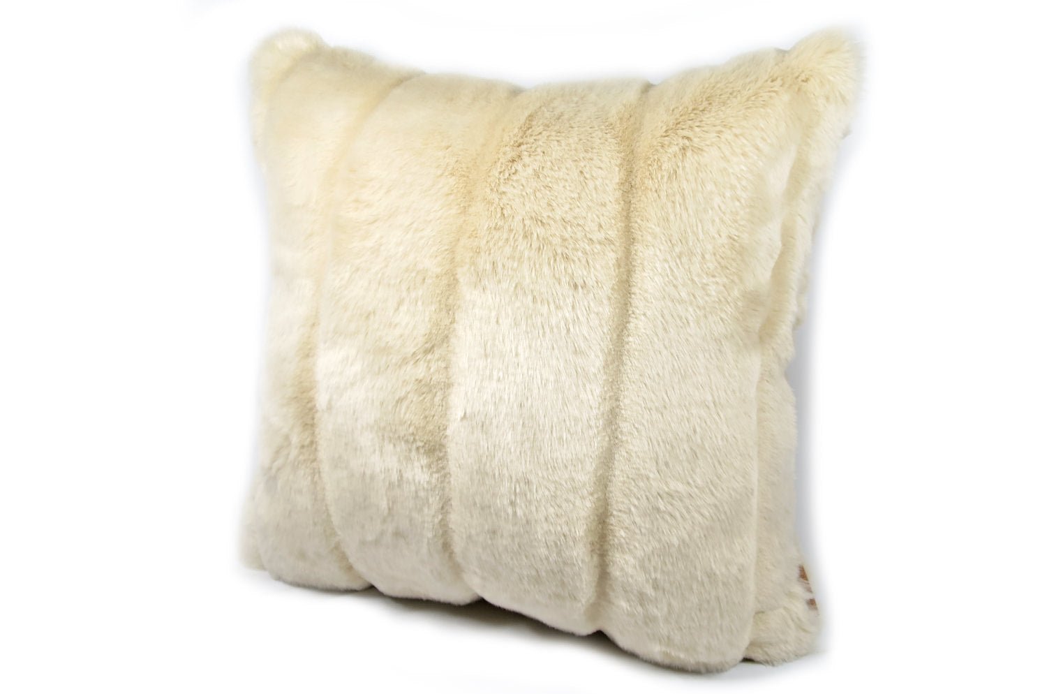 The Rex 至極の手触りエコファー Rex ミルクティー クッションカバー 50×50cm - HOUSE OF JAPAN Shop