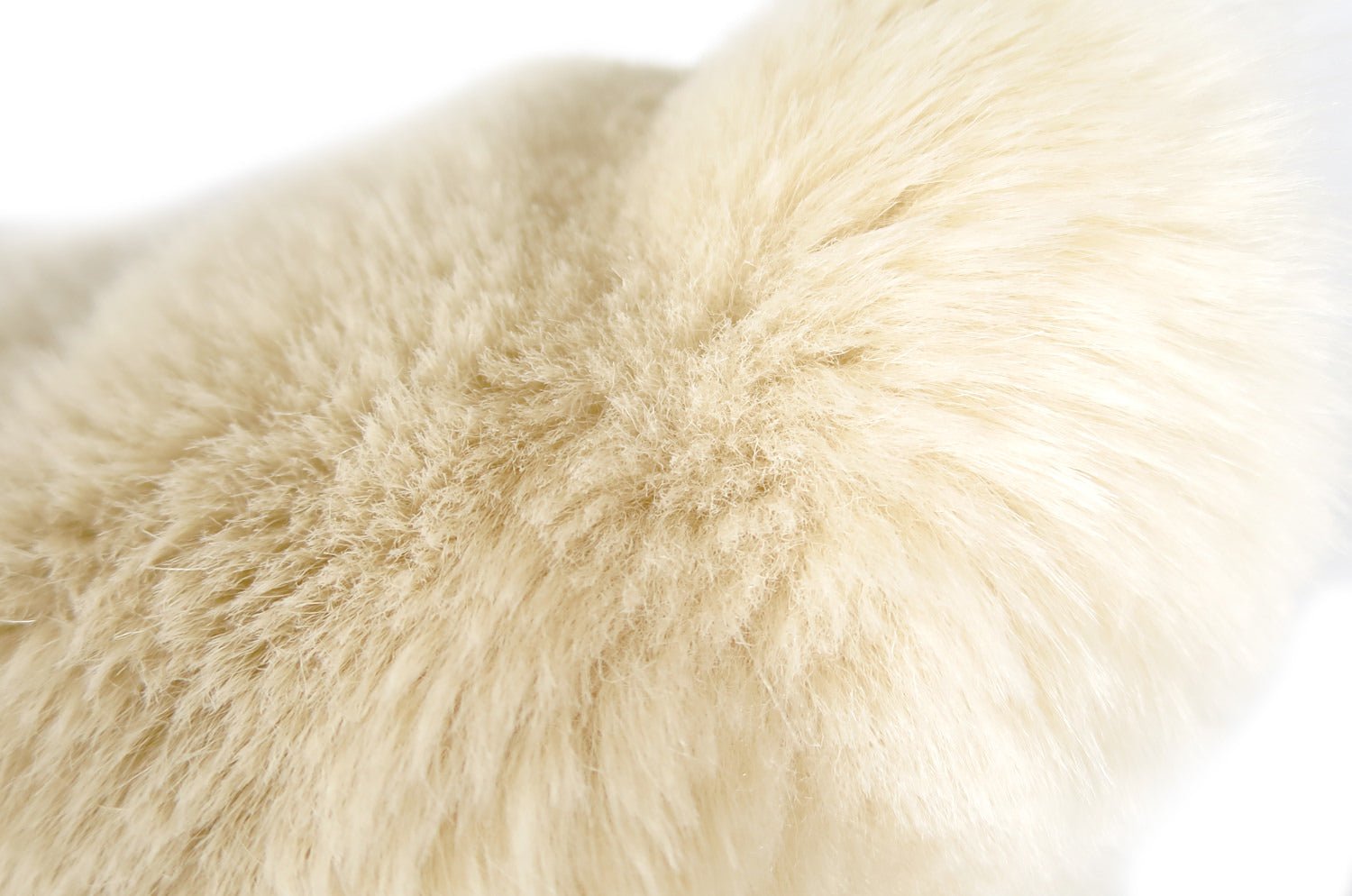 The Rex 至極の手触りエコファー Rex ミルクティー クッションカバー 50×50cm - HOUSE OF JAPAN Shop