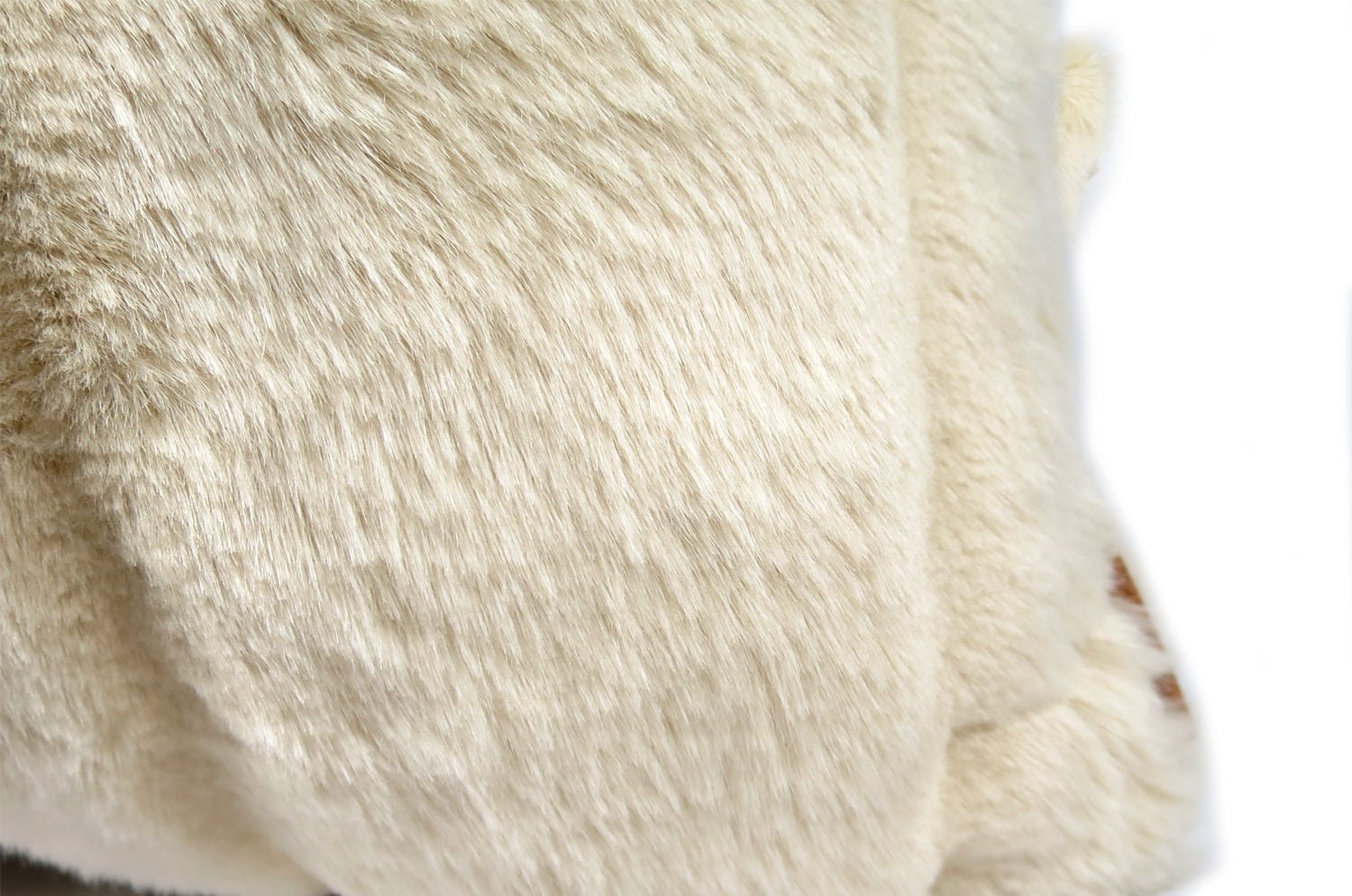 The Rex 至極の手触りエコファー Rex ミルクティー クッションカバー 50×50cm - HOUSE OF JAPAN Shop