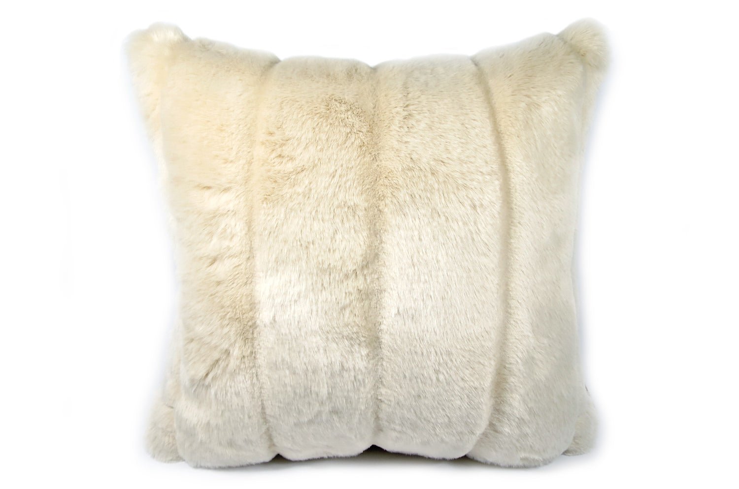 The Rex 至極の手触りエコファー Rex ミルクティー クッションカバー 50×50cm - HOUSE OF JAPAN Shop