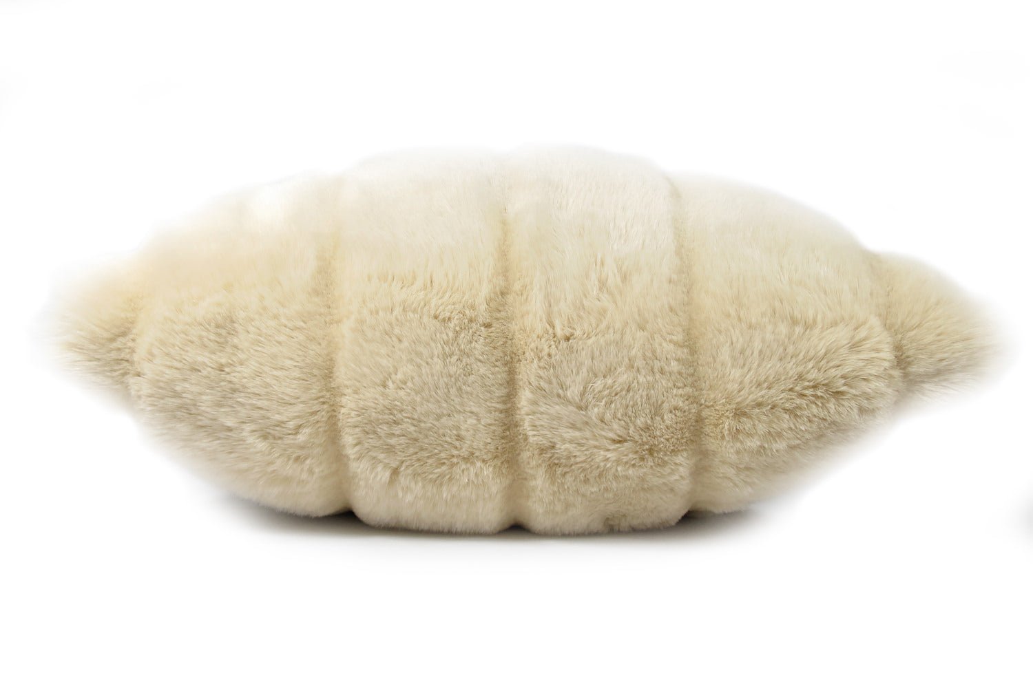 The Rex 至極の手触りエコファー Rex ミルクティー クッションカバー 50×50cm - HOUSE OF JAPAN Shop