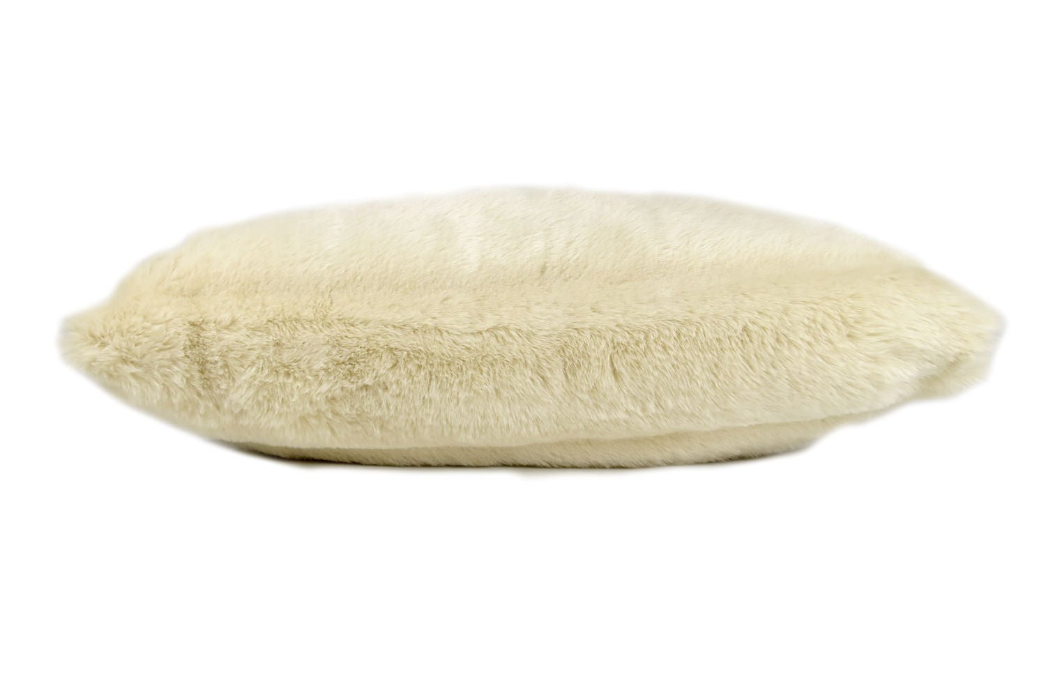 The Rex 至極の手触りエコファー横長クッション REXミルクティー 60×33cm 中材付 - HOUSE OF JAPAN Shop