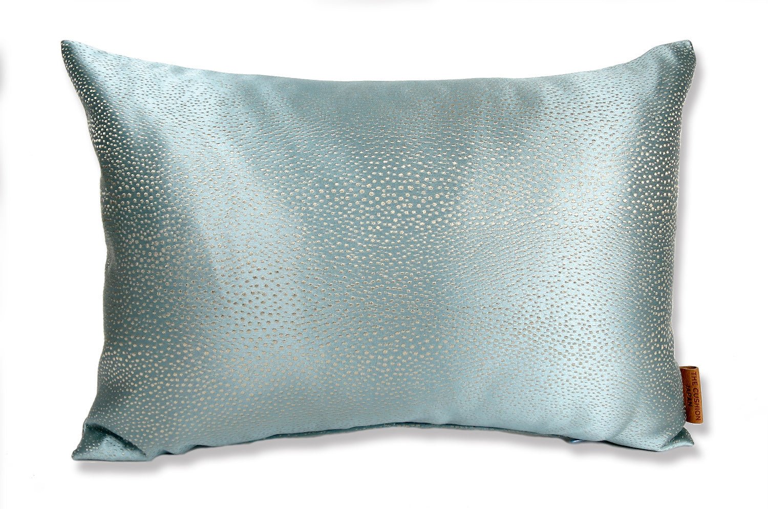 The RIVOLI - GHIACCIO アルマーニカーザ リボリ クッション(アクア) 45×30cm 中材付 - HOUSE OF JAPAN Shop