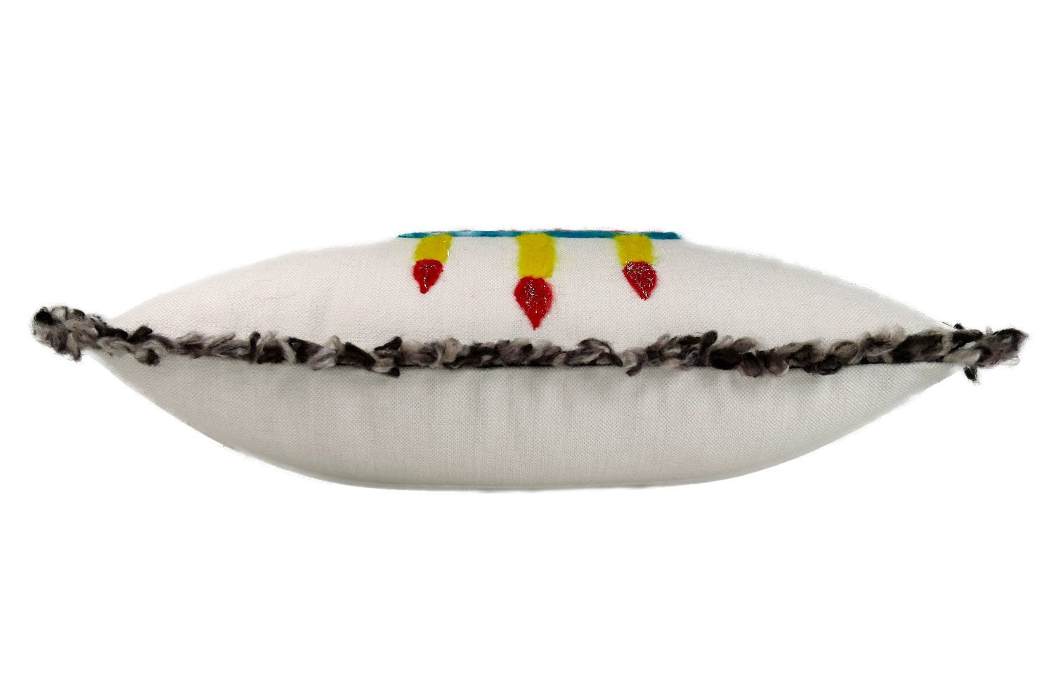 The ROMO 癒されレタードメッセージクッション(Happy CAKE) ハンドメイド 49(53)×29(33)cm 中材付 - HOUSE OF JAPAN Shop