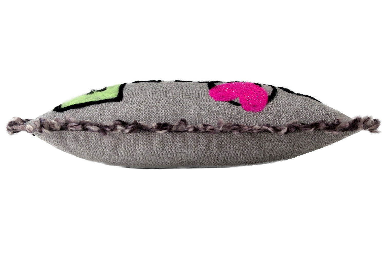 The ROMO 癒されレタードメッセージクッション(LOVE) ハンドメイド 49(53)×29(33)cm 中材付 - HOUSE OF JAPAN Shop